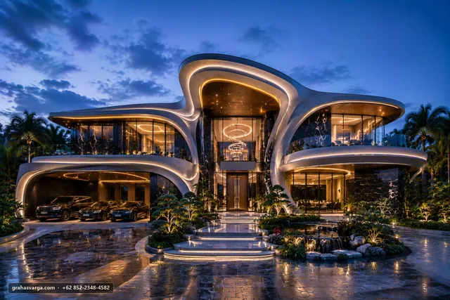 Arsitektur untuk Kabupaten Konawe. — pandangan arsitektur 3